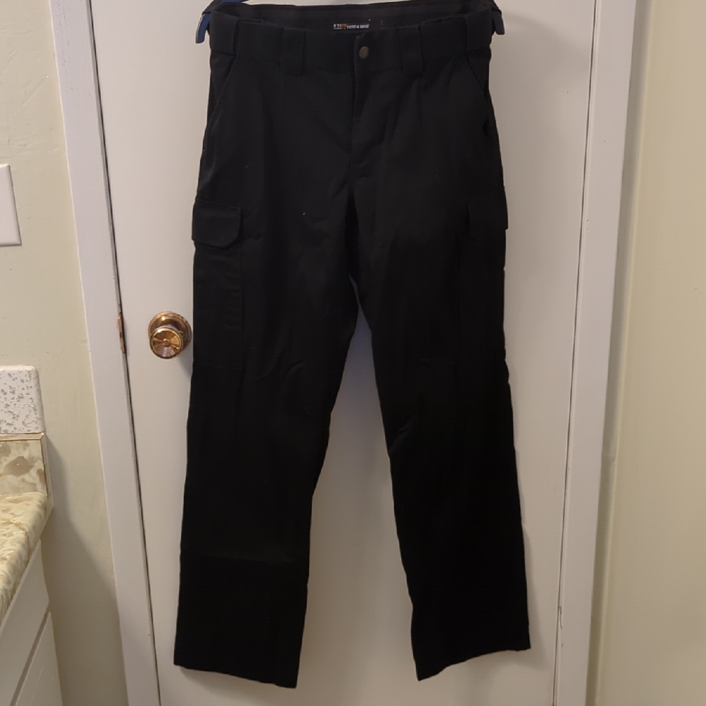 5.11 Tactical Women's Black Straight Leg Pants